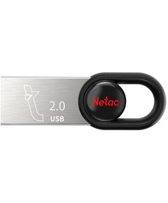 Купить Флеш-диск Netac 64Gb USB2.0 серебристый/черный [NT03UM2N-064G-20BK] в Иркутске в компании Зеон