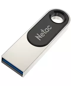 Купить Флеш-диск Netac 128Gb USB3.0 серебристый/черный [NT03U278N-128G-30PN], картинка № 4 в Иркутске в компании Зеон