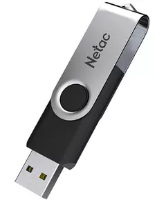 Купить Флеш-диск Netac 128Gb USB3.0 черный/серебристый [NT03U505N-128G-30BK], картинка № 2 в Иркутске в компании Зеон