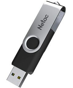 Купить Флеш-диск Netac 256Gb USB3.0 черный/серебристый [NT03U505N-256G-30BK], картинка № 2 в Иркутске в компании Зеон