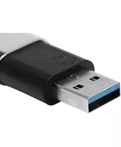 Купить Флеш-диск Netac 128Gb USB3.1 черный/серебристый [NT03US2N-128G-32SL] в Иркутске в компании Зеон