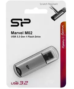 Купить Флеш-диск Silicon Power Marvel M02 256Gb USB3.0 серебристый [SP256GBUF3M02V1S], картинка № 2 в Иркутске в компании Зеон