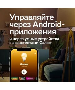 Купить Умная лампа Sber A60 E27 9Вт 806lm Wi-Fi [SBDV-00115], картинка № 4 в Иркутске в компании Зеон