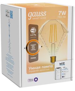 Купить Умная лампа Gauss Smart Home Diamond E27 Wi-Fi [1350112], картинка № 5 в Иркутске в компании Зеон