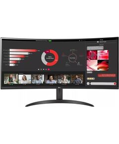 Купить ЖК-монитор LG UltraWide 34WR50QC-B 34" VA LED 21:9 HDMI матовая 300cd 178гр/178гр 3440x1440 100Hz FreeSync DP WQ 5.9кг черный [34WR50QC-B.ARUZ] в Иркутске в компании Зеон