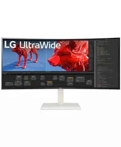 Купить ЖК-монитор LG UltraWide 38WR85QC-W 38" NANO IPS LED 21:9 HDMI M/M матовая HAS Piv 600cd 178гр/178гр 3840x1600 144Hz FreeSync Premium Pro DP WQ+ USB 10.5кг белый [38WR85QC-W.ARUZ] в Иркутске в компании Зеон