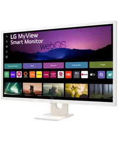 Купить ЖК-монитор LG MyView 32SR50F-W 31.5" IPS LED 16:9 HDMI M/M матовая 250cd 178гр/178гр 1920x1080 60Hz FHD USB 6.6кг белый [32SR50F-W.ARUZ] в Иркутске в компании Зеон