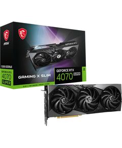 Купить Видеокарта MSI GeForce RTX 4070 Super 12Gb PCI-E 4.0 192bit GDDR6X 2640/21000 HDMIx1 DPx3 HDCP RTL [RTX 4070 SUPER 12G GAMING X SL], картинка № 6 в Иркутске в компании Зеон