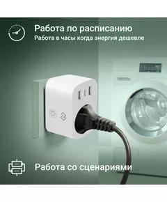 Купить Умная розетка Digma DiPlug 500 EU Wi-Fi белый [DPL500], картинка № 2 в Иркутске в компании Зеон