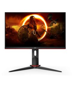 Купить ЖК-монитор AOC Gaming 24G2ZU 23.8" IPS LED 0.5ms 16:9 HDMI M/M матовая HAS 350cd 170гр/160гр 1920x1080 240Hz FreeSync Premium DP FHD USB 5.03кг черный/красный в Иркутске в компании Зеон