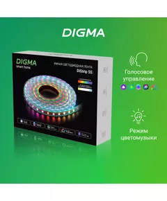 Купить Умная светодиодная лента Digma DiStrip 5S 60св./м 18В 5м [DS5S], картинка № 4 в Иркутске в компании Зеон