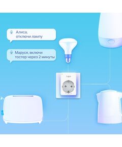 Купить Умная розетка TP-Link Tapo P110 (2-pack) EU VDEBT Wi-Fi белый, картинка № 6 в Иркутске в компании Зеон