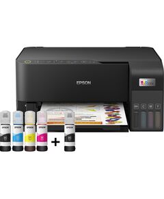 Купить МФУ струйный Epson EcoTank L3550 A4 WiFi черный [C11CK59405] в Иркутске в компании Зеон