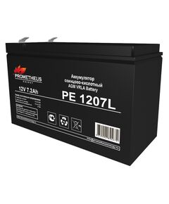 Купить Батарея для ИБП Prometheus Energy PE 12072L 12В 7.2Ач, картинка № 2 в Иркутске в компании Зеон