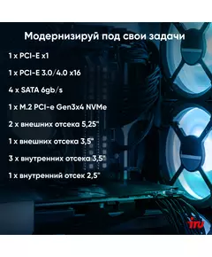 Купить ПК iRU Home 310H6SM MT i5 12400 (2.5) 16Gb SSD256Gb UHDG 730 Free DOS GbitEth 400W черный [1901043], картинка № 17 в Иркутске в компании Зеон