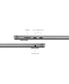 Купить Ноутбук Apple MacBook Air A3114 M3 8 core 8Gb SSD256Gb/10 core GPU 15.3" Liquid Retina (2880x1864) Mac OS grey space WiFi BT Cam [MRYM3B/A] в Иркутске в компании Зеон