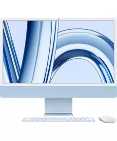 Купить Моноблок Apple iMac A2874 M3 8 core (4) 16Gb SSD512Gb 8 core GPU macOS WiFi BT 143W клавиатура мышь Cam 24" 4.5K 4480x2520 синий [Z1970004P] в Иркутске в компании Зеон