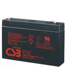 Купить Аккумулятор CSB GP-672 6V, 7.2Ah, для UPS в Иркутске в компании Зеон