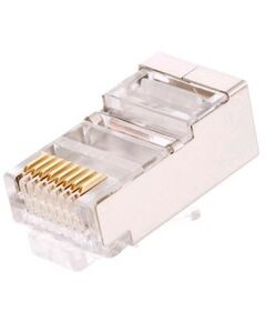 Купить Коннектор Nikomax NMC-RJ88RZ50UD1-100 RJ45/8P8C под витую пару, Кат.5e (Класс D), 100МГц, покрытие 50мкд, универсальные ножи, неэкранированный, уп-ка 100шт. в Иркутске в компании Зеон