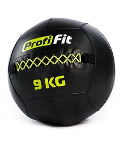 Фитнес оборудование:  Медицинбол набивной (Wallball) PROFI-FIT 9 кг фотографии