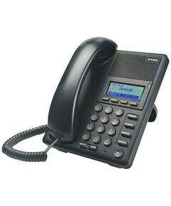 VoIP оборудование: Телефон IP D-link DPH-120SE/F1B с 1 WAN-портом 10/100Base-TX с PoE и 1 LAN-портом 10/100Base-TX фотографии