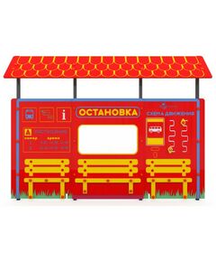 Профессии:  Учебно-игровой макет "Остановка" стационарный фотографии