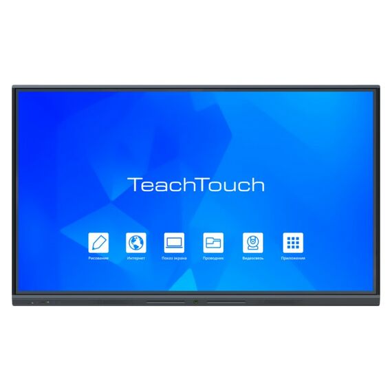 Дисплей интерактивный TeachTouch 5.5LE 98", UHD, 8/128 Гб, WiFi, слот OPS [TT55LE-98U-P] фотографии