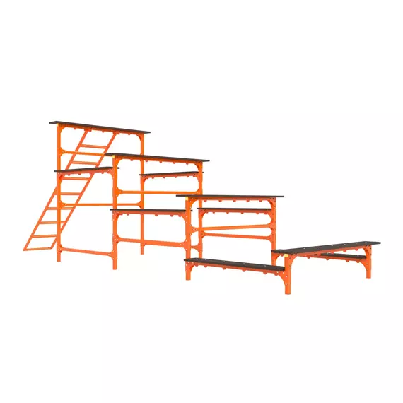 Полоса препятствий №1 по НВП фотографии