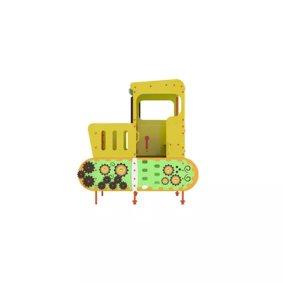 Домик-беседка "Трактор с бизи-элементами", Жу-Жу фотографии