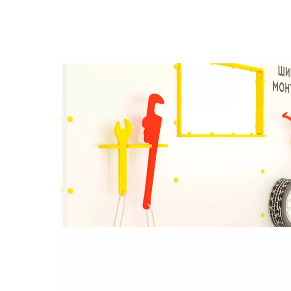 Уличный развивающий бизи-стенд "Пипл АЗС", Жу-Жу фотографии