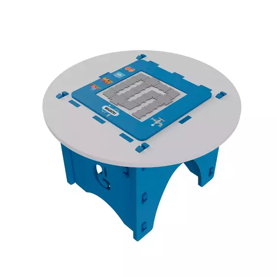 Игровой мягкий сборный стол "Газпром" с интерактивными элементами фотографии