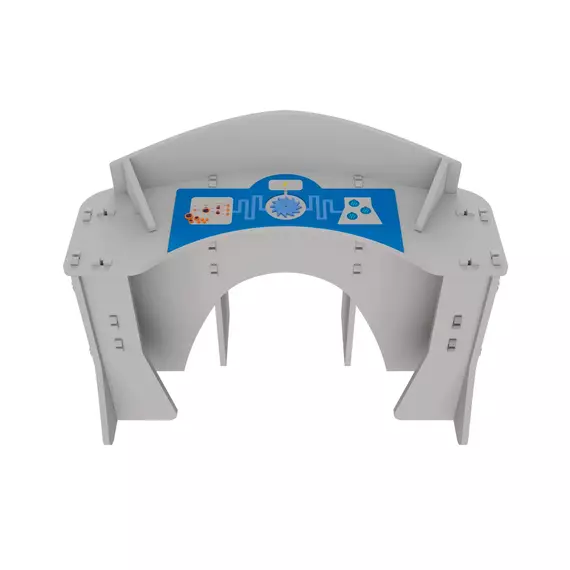 Игровой мягкий сборный стол "РосАтом" с интерактивными элементами фотографии