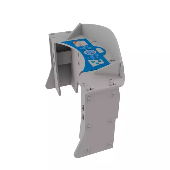 Игровой мягкий сборный стол "РосАтом" с интерактивными элементами фотографии