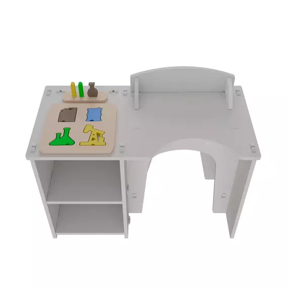 Игровой мягкий сборный стол "Сибур" с интерактивными элементами фотографии