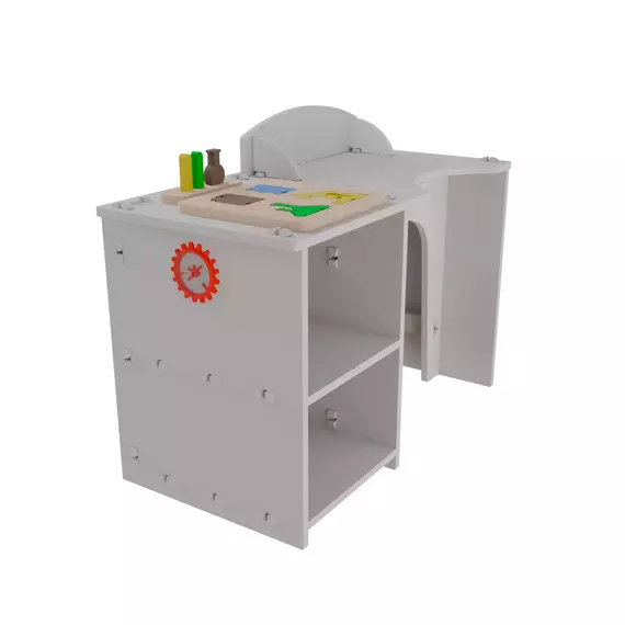 Игровой мягкий сборный стол "Сибур" с интерактивными элементами фотографии