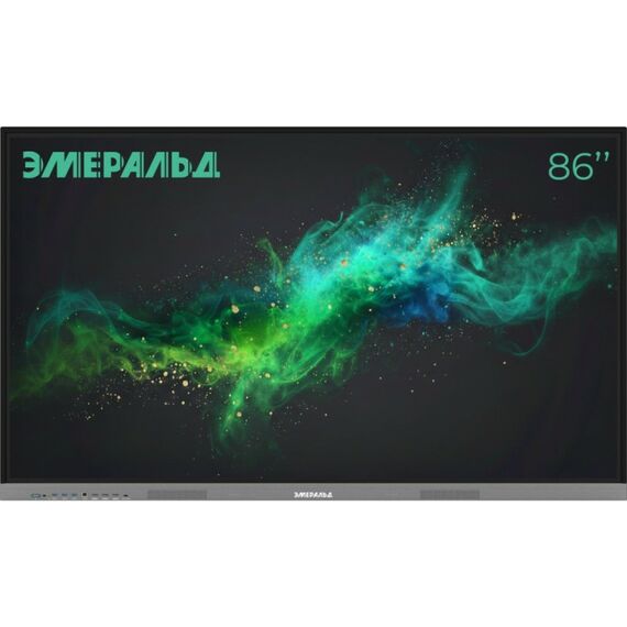 Интерактивная панель Эмеральд EML861 86", IR, 350 нит, 4K, RAM 8Гб, ROM 128Гб, Android 14.0 фотографии