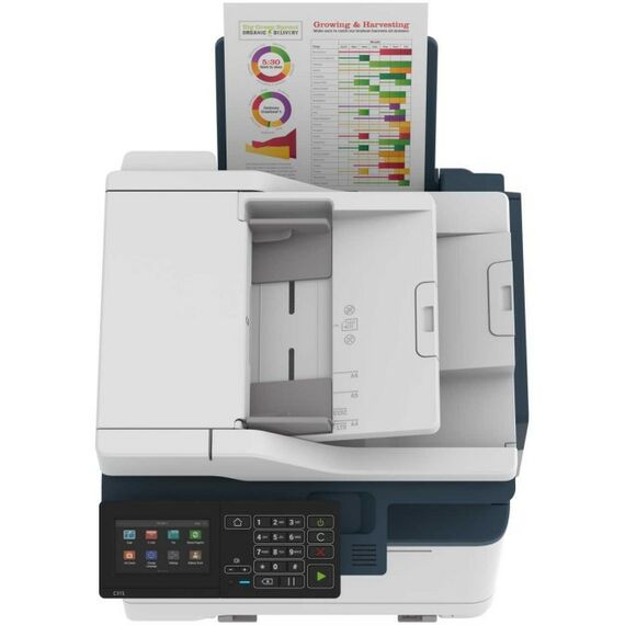 Многофункциональные устройства: Цветной МФУ XEROX C315 A4, 33 стр/мин, 80K стр/мес, Duplex, DADF, 1200 МГц, 2 ГБ, 1200x1200dpi, WiFi [C315V/DNI] фотографии