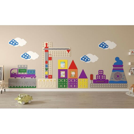 Настенные панели:  Игровая настенная панель "Инженерно-логическая" Макси фотографии