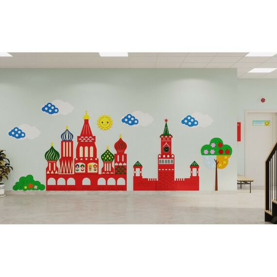 Настенные панели:  Игровая настенная панель "Патриотическая" Макси фотографии