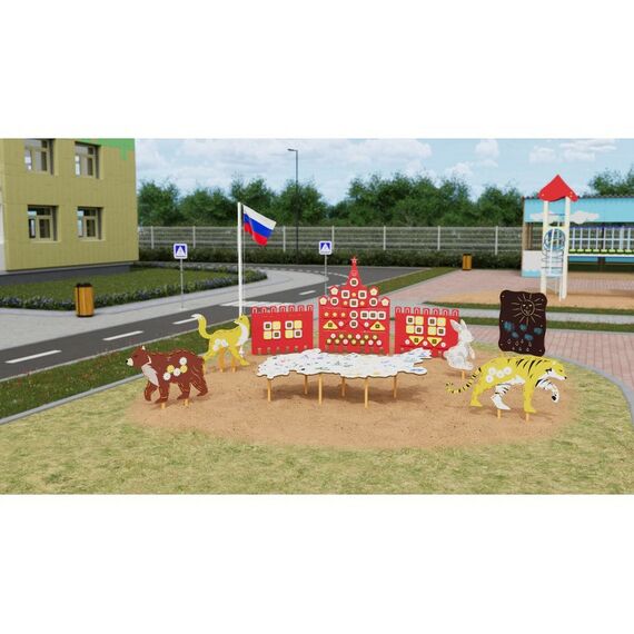 Патриотическая площадка:  Патриотическая площадка "Лайт" фотографии