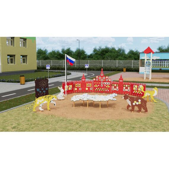 Патриотическая площадка:  Патриотическая площадка "Стандарт" фотографии