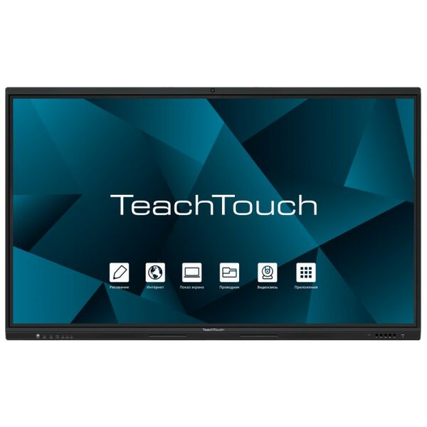 Дисплей интерактивный TeachTouch 7.5 75", UHD, 32/256 Гб, WiFi6, Android 13, 50 касаний, камера-микрофоны, слот OPS [TT75-75U-P] фотографии