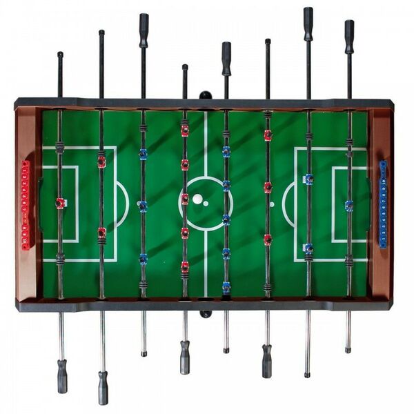Настольный футбол: Настольный футбол (кикер) Weekend Maccabi Mini 121x61x81, махагон, складной фотографии