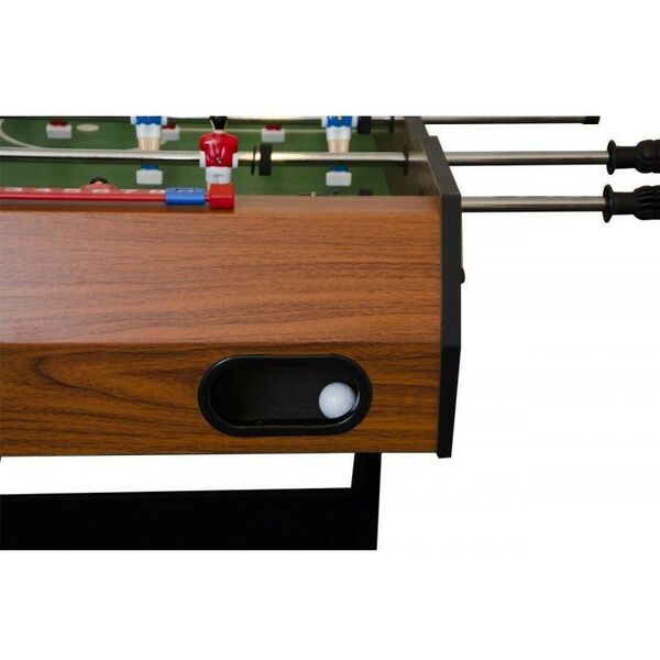 Настольный футбол: Настольный футбол (кикер) Weekend Maccabi Mini 121x61x81, орех, складной фотографии