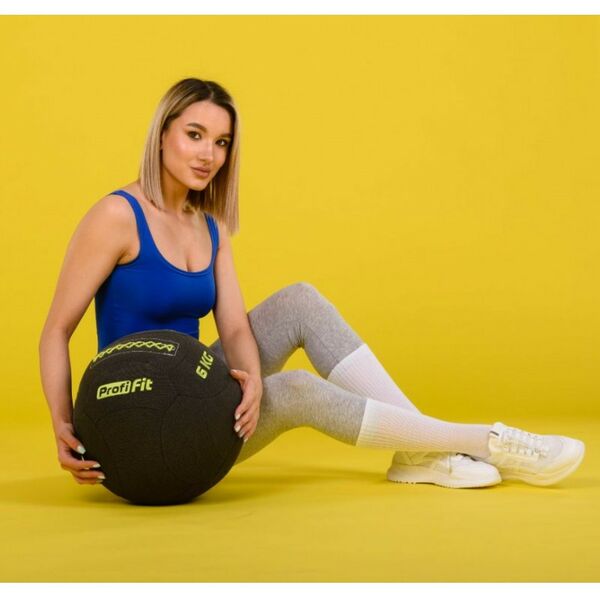 Фитнес оборудование: Медицинбол набивной кевларовый PROFI-FIT 6 кг фотографии