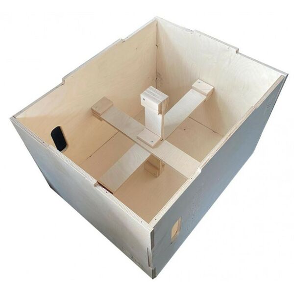 Фитнес оборудование: Бокс для запрыгиваний PROFI-FIT PLYO BOX разборный, фанера, 3 в 1, 50-60-75см фотографии