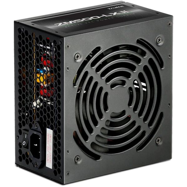 Купить Блок питания Zalman ATX 500W ZM500-LXII 24pin APFC 120mm fan 6xSATA RTL [ZM500-LXII] в Иркутске в компании Зеон