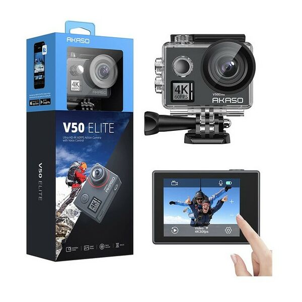 Экшн-камеры: Экшн-камера Akaso V50 ELITE Black [SYA0074-GY1] фотографии
