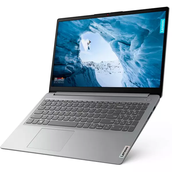 Купить Ноутбук Lenovo IdeaPad 1 grey Cel N4020/8Gb/256Gb SSD/VGA int/noOS/15.6" IPS FHD [82V700CURK], картинка № 4 в Иркутске в компании Зеон