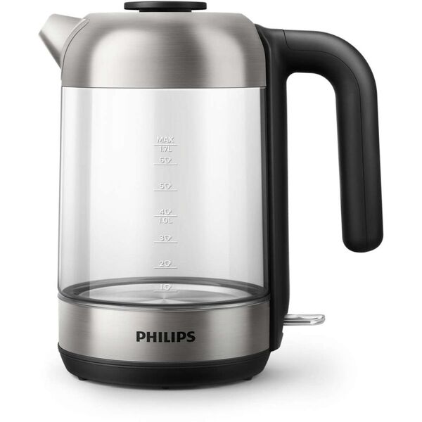 Купить Чайник PHILIPS HD9339/80 1.7 л, прозрачный/нержавеющая сталь (стекло), картинка № 3 в Иркутске в компании Зеон